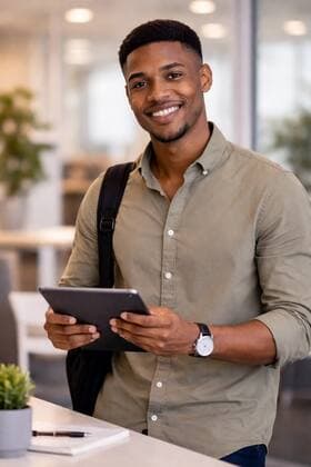 Portrait of Victor Okoye